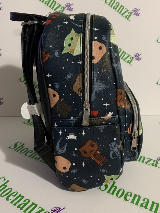 Funko Mini Backpack Star Wars The Mandalorian Boba Fett Moff Gideon Grogu Bag main image 5
